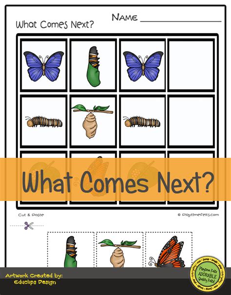 Butterfly Life Activities for Preschool