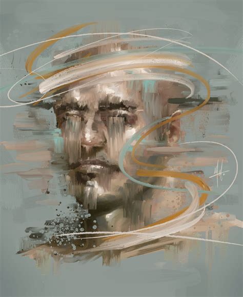 Concept Art And Photoshop Brushes Imaginary Digital Abstract Portrait