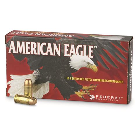 Federal American Eagle 9mm Luger Fmjfp 147 Grain 50 Rounds 12088