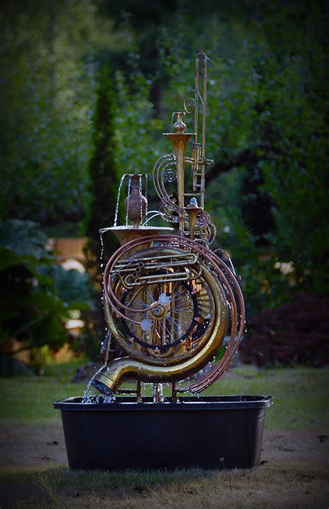 A New Musical Instrument Fountain Is Completed Douglas Walker