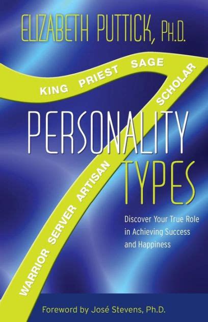 7 Personality Types Discover Your True Role In Achieving Success And Happiness By Elizabeth