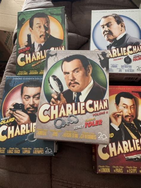 Charlie Chan Collection Vol 3 Dvd 2007 4 Disc Set For Sale