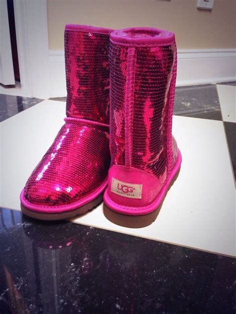 Hot Pink Sequin Uggs Boots Ugg Boots Ugg Boots Sale