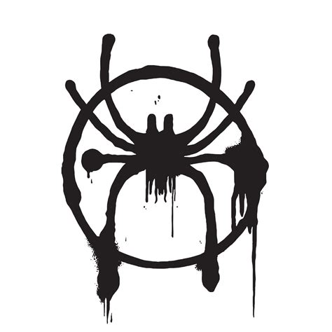 Marvel Miles Morales Spider Man Logo Vector Graphic Etsy