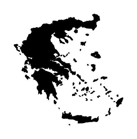 SVG Grecia Mapa Imagen E Icono Gratis De SVG SVG Silh