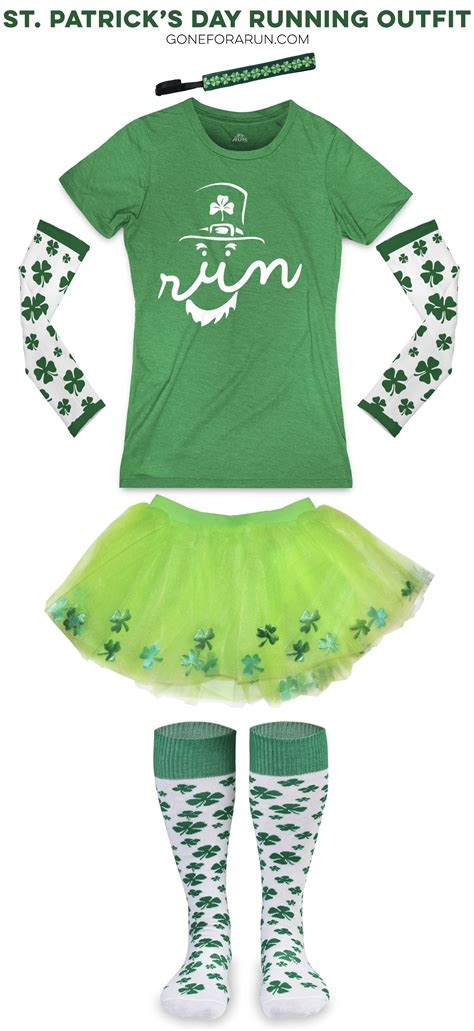 Get In The Green Mood This Running Outfit Idea Is Perfect For St Patrick S Day St Patrick S