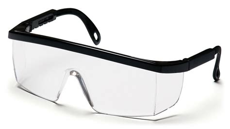 Pyramex Sb410s Integra Black Safety Glasses W Clear Lens 12 Each