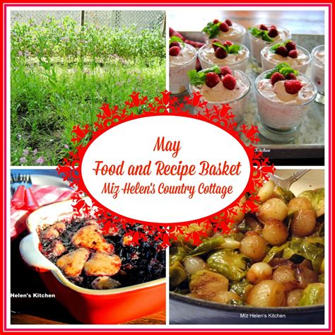 May Food And Recipe Basket
