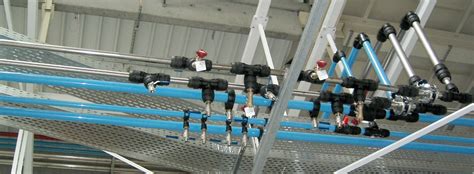 Transair Aluminum And Stainless Steel Piping Installation