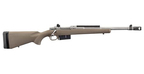 Shop Ruger Scout 450 Bushmaster Bolt Action Rifle With Flat Dark Earth