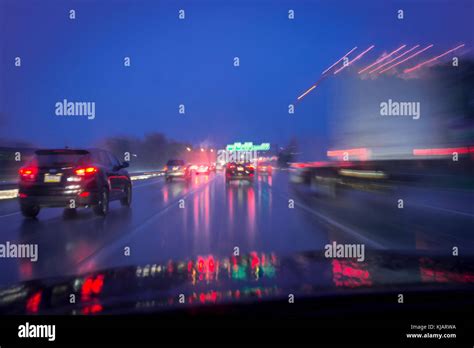 Night Driving Rain Hi Res Stock Photography And Images Alamy
