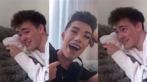 James Charles Singing To Zach Herron Youtube