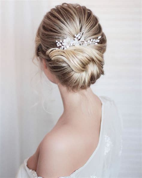 Beautiful Bridal Updos Wedding Hairstyles For A Romantic Bride Updo Hairstyles Messy Updo