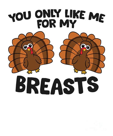 thanksgiving women you only like me for my breasts turkey tapestry textile by eq designs