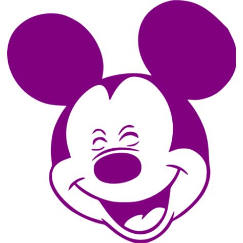 Purple Mickey Mouse 22 Icon Free Purple Mickey Mouse Icons