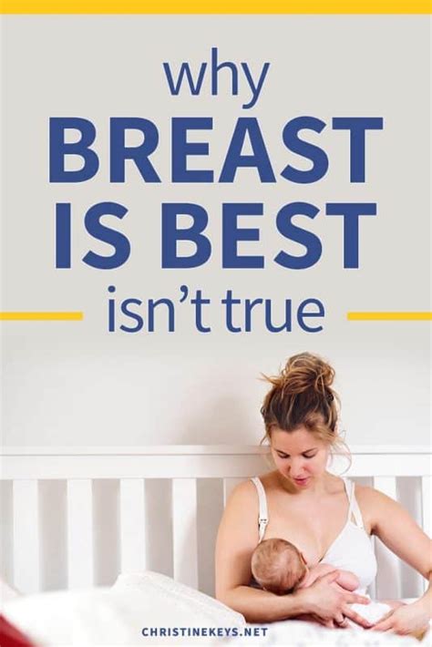 3 Simple Reasons That Argue Why Breast Actually Isn T Best