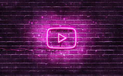 Get 30 Neon Purple Youtube Logo Png