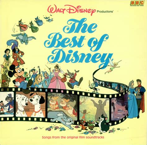 Walt Disney The Best Of Disney Uk Vinyl Lp Album Lp Record 496445