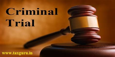 Different Stages Of Criminal Trial