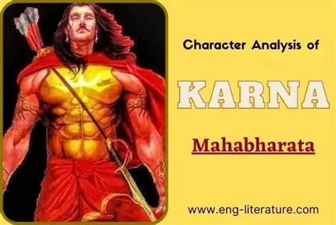 Character Sketch Of Karna In Mahabharata Is Karna A Hero Or Villain