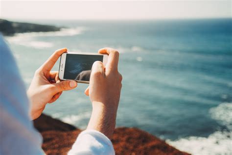 Free Images Smartphone Hand Beach Sea Coast Water Ocean