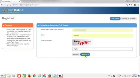 Beberapa waktu lalu, akun twitter resmi dukcapil dki jakarta, @dukcapiljakarta. Tutorial E-Filing 2017 "Cara Registrasi DJP Online ...