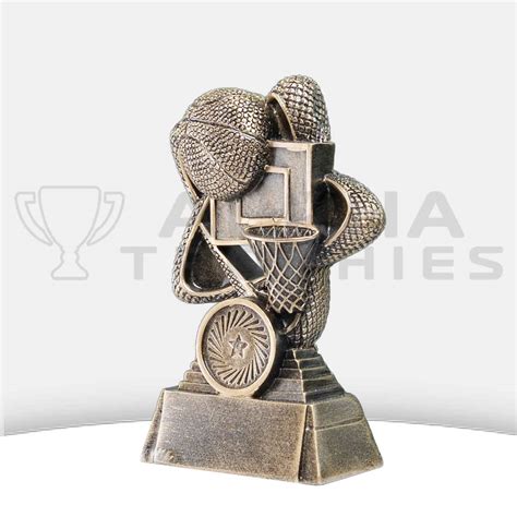 Rising Star-Basketball Trophy 100MM- Alpha Trophies
