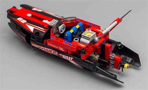 Review 42089 Power Boat Lego Technic Mindstorms Model Team