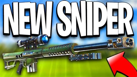 New Sniper Rifle In Fortnite “heavy Sniper Rifle” Coming To Fortnite