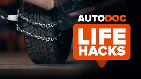 How To Install Snow Chains Autodoc Youtube