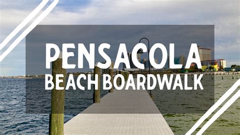 Pensacola Beach Boardwalk Walking Around Pensacola Beach Florida