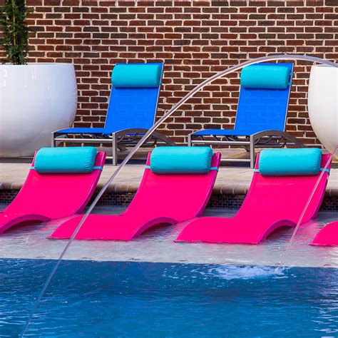 Aqua Sling Pool Furniture Chaise Lounges Hotel Pool Chaise Lounges