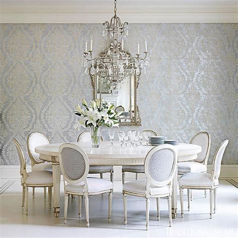 Wonderful Wall Coverings Dining Room Wallpaper Elegant Dining Room