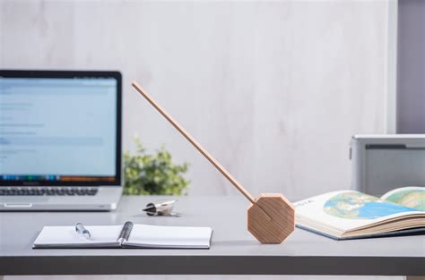 Octagon Led Desk Light Gingko Adjustable Dimmable Table Lamp Natural
