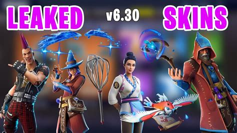 New Leaked Fortnite Skins Wizard Riot Magic Wings Glider And More