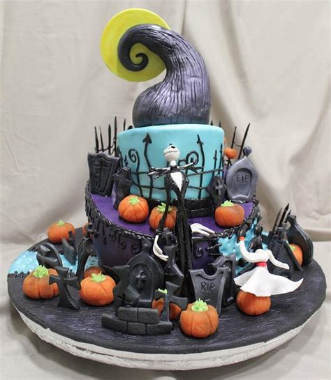 Nightmare Before Christmas Cake Decorated Cake By Star Cakesdecor