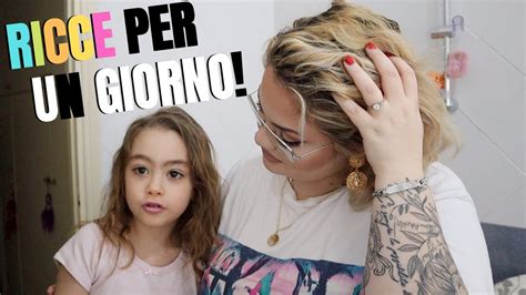 MAMMA E FIGLIA RICCE PER UN GIORNO Chiara Paradisi YouTube