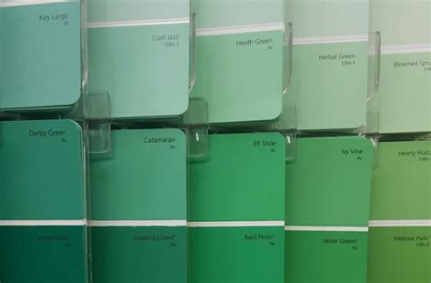Wall Color Paint Sample Lets Go With Something Green Photo