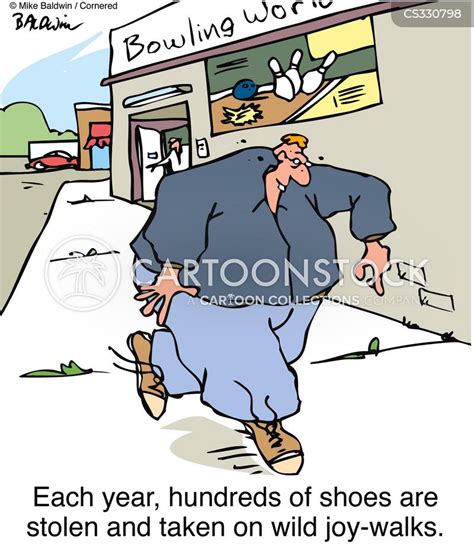 Bowling Shoe Cartoons And Comics Funny Pictures From Cartoonstock