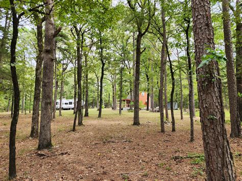 Cedar Lake Cabin & 5th Wheel RV – Ouachita National Forest