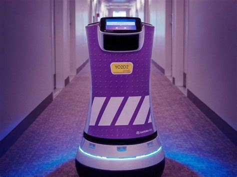 Meet The Room Service Hotel Robot Travel Insider