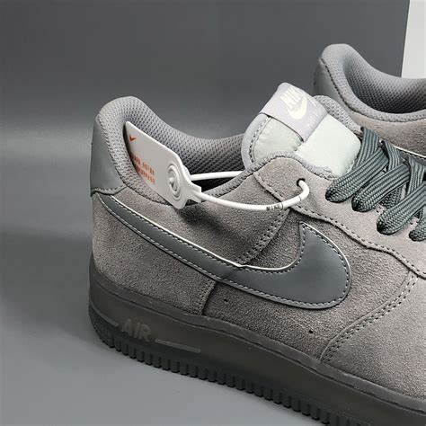 Nike Air Force 1 Low Grey Suede For Sale The Sole Line