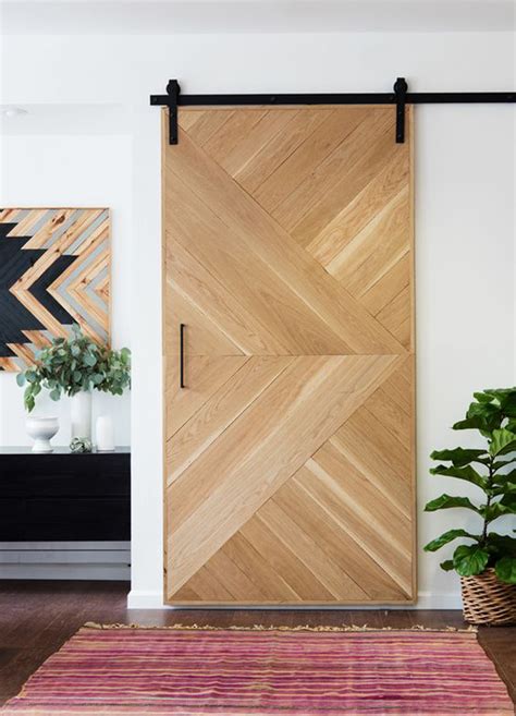 20 Awesome Sliding Doors With Rustic Accent Homemydesign