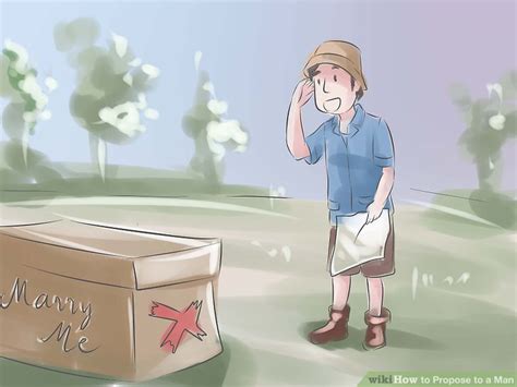 Find ways to propose boy for marriage/ relationship over text, message, chat & in person. How to Propose to a Man: 13 Steps (with Pictures) - wikiHow