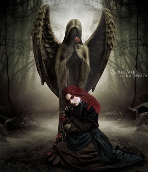 My Sad Angel By Lorelainw On Deviantart