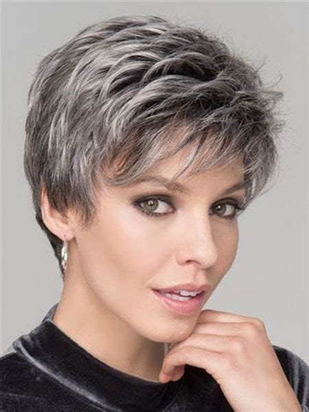 Pixie short gray hairstyles and haircuts over 50 in 2017. 40+ Best Pixie Haircuts for Over 50 2018 - 2019 | Short ...