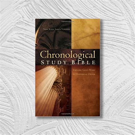 Nkjv Chronological Study Bible Flexibound Word Of Christ