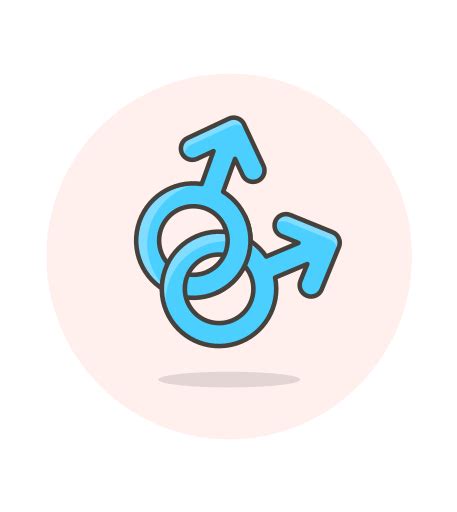 Gay Male Sign Free Icon Of Lgbt Illustrations