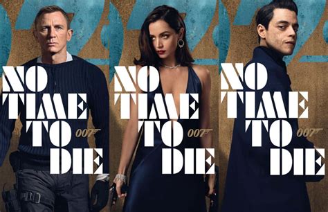Casting James Bond No Time To Die - Daniel Craig, Léa Seydoux and Rami Malek