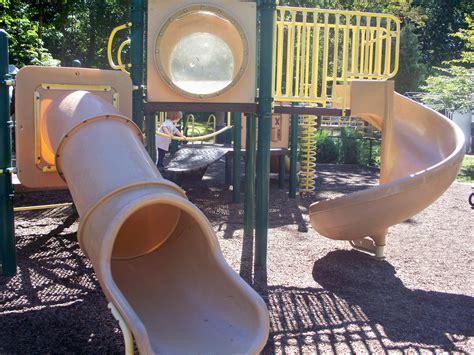 Tube Slide At Lake Accotink Park Playground The Joy Troupe Nova Family Guide